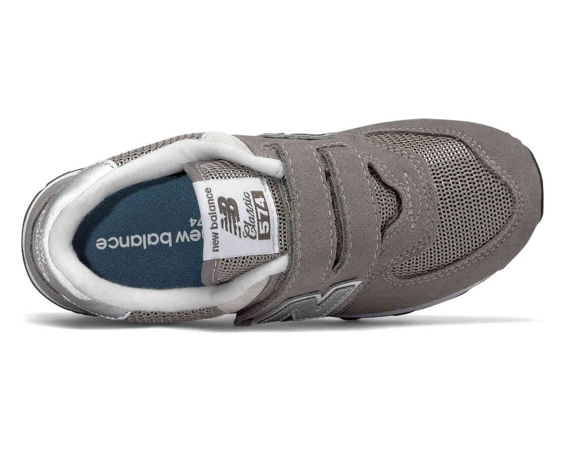 New Balance Lifestyle Shoes Outlet Online - New Balance Hook and Loop 574 Core Boys Grey